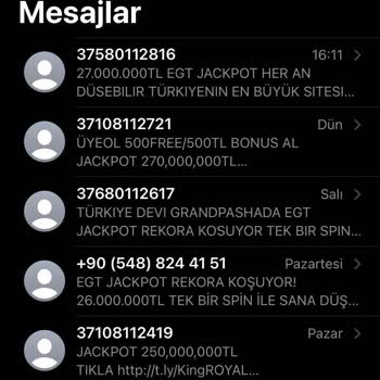 Sürekli Gelen Bahis SMS'leri Ve Vodafone'un İlgisizliği