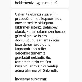 Bahisbey Bahis Sitesi Ödeme Sorunu Ve Güvenlik Protokolü Mağduriyeti