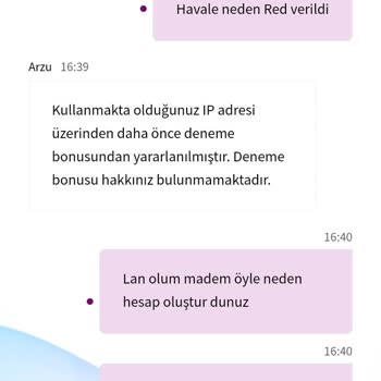 Deneme Bonusu Ve Üyelik Sorunu