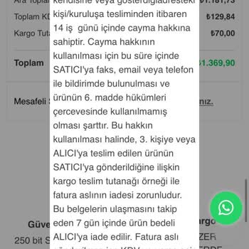 Defolu Ürünler Ve İade Hakkı Sorunu