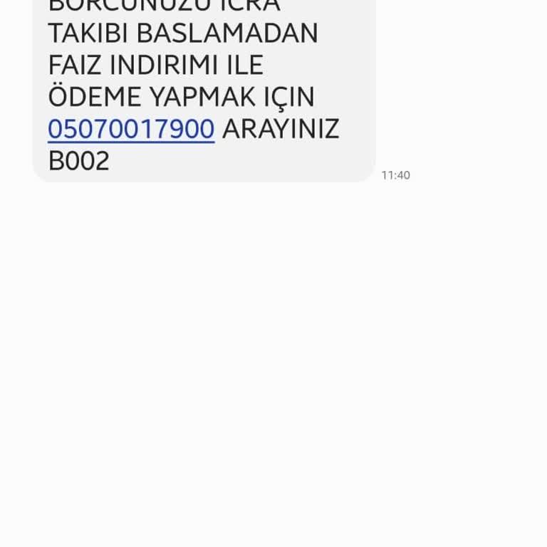 Asılsız Borç Mesajlarıyla Aldatılma İddiası