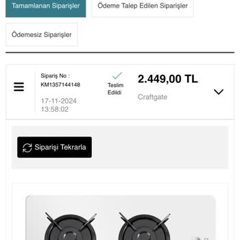Kumtel Ocak Teslimat Ve Kurulum Sorunu