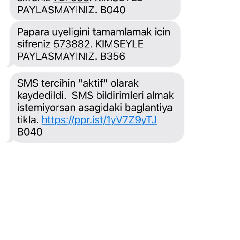 Papara'dan İzinsiz Mesajlar: Bilgilerim Mi Kullanılıyor?