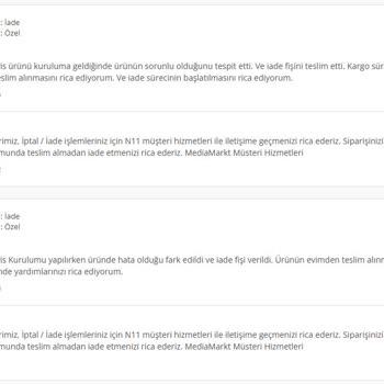 Media Markt'ın Süreç Yönetimi Ve Müşteri Hizmetleri Eksikliği