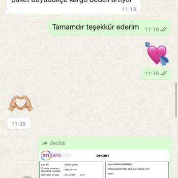 Sipariş Sonrası İletişim Sorunu