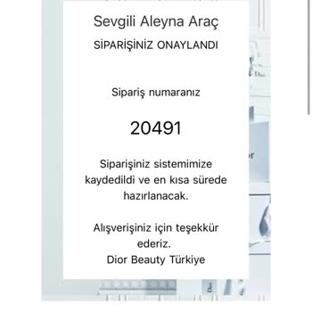 Yılbaşı Öncesi Dior Siparişim Neden Hala Kargoya Verilmedi?