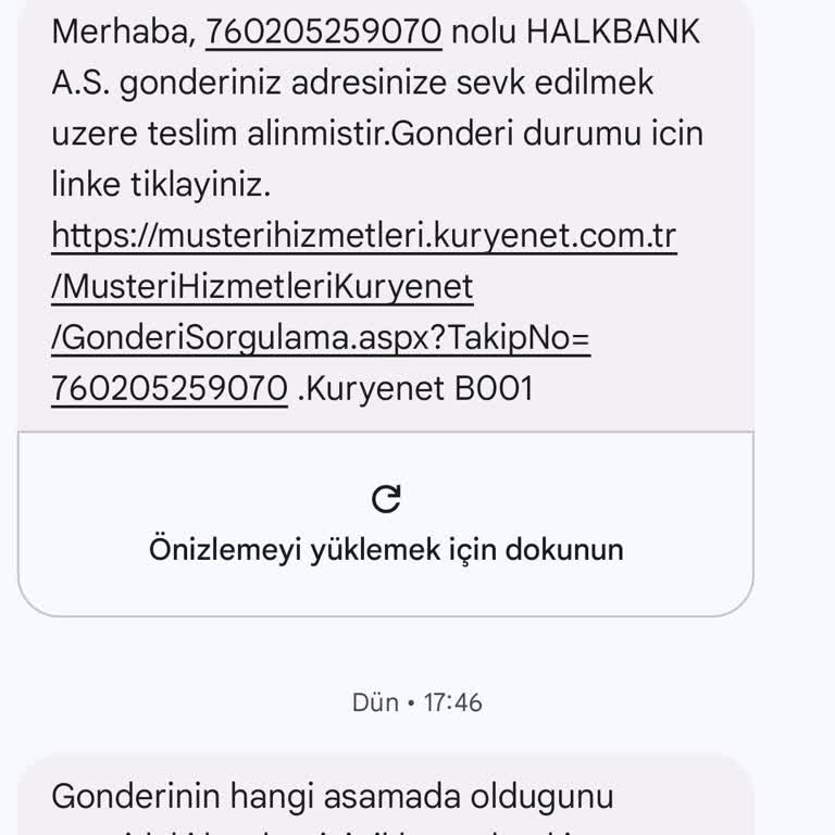 Kuryenet İle İletişimsizlik Ve Teslimat Sorunu