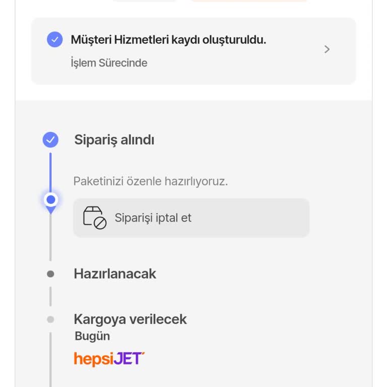 Hepsiburada'dan Geç Gelen Değişim Kargosu Mağduriyeti