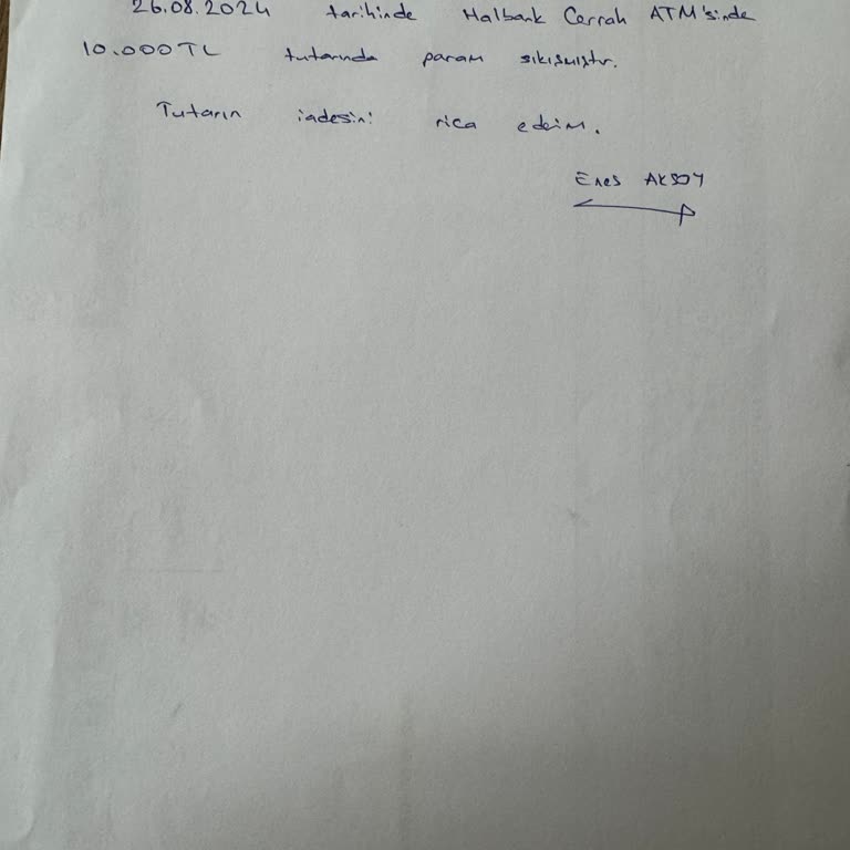 ATM'de Yutulan Para: Bankalardan Cevap Bekliyorum