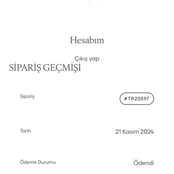 Dior Siparişim Hala Gönderilmedi