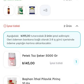 A101 Kapıda Hizmetinde Sürekli Eksik Ürün Teslimatı