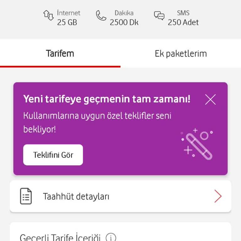 Vodafone Yüksek Tarife Ücretleri Ve Eşitsiz Kampanya Fırsatları