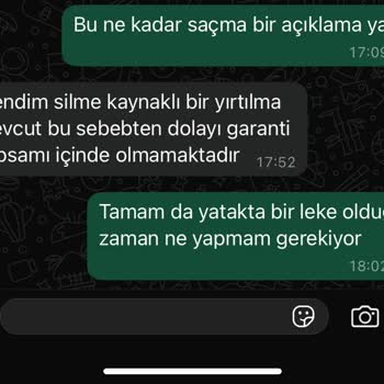 Yatak Kumaşı Sorunu Ve Garanti Hakkı