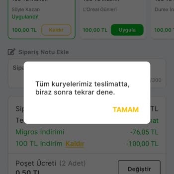 Kurye Teslimatında Yaşanan Sorunlar