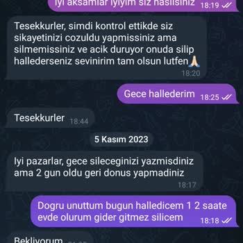 İletişimsizlik Ve Geri Ödeme Sorunu