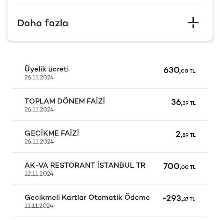 Haksız Kart Aidatı İadesi Talebi