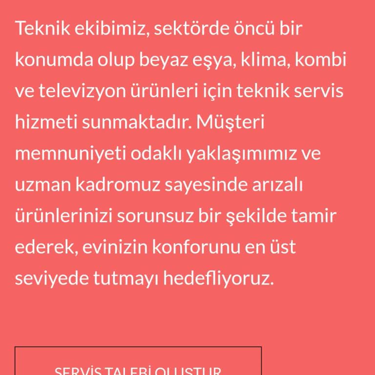 Özel Servis | 444 41 98 Mağduriyeti