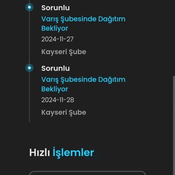 Zara Alışverişinde Kargo Ve İletişim Sorunları