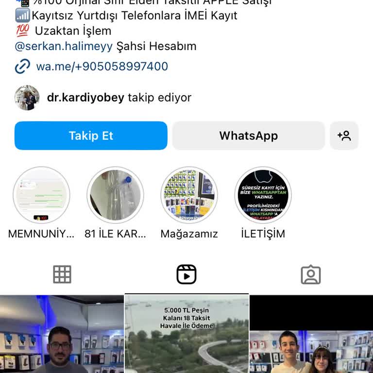 Mobilavmtr (Instagram) İnsanları Yanıltıyor
