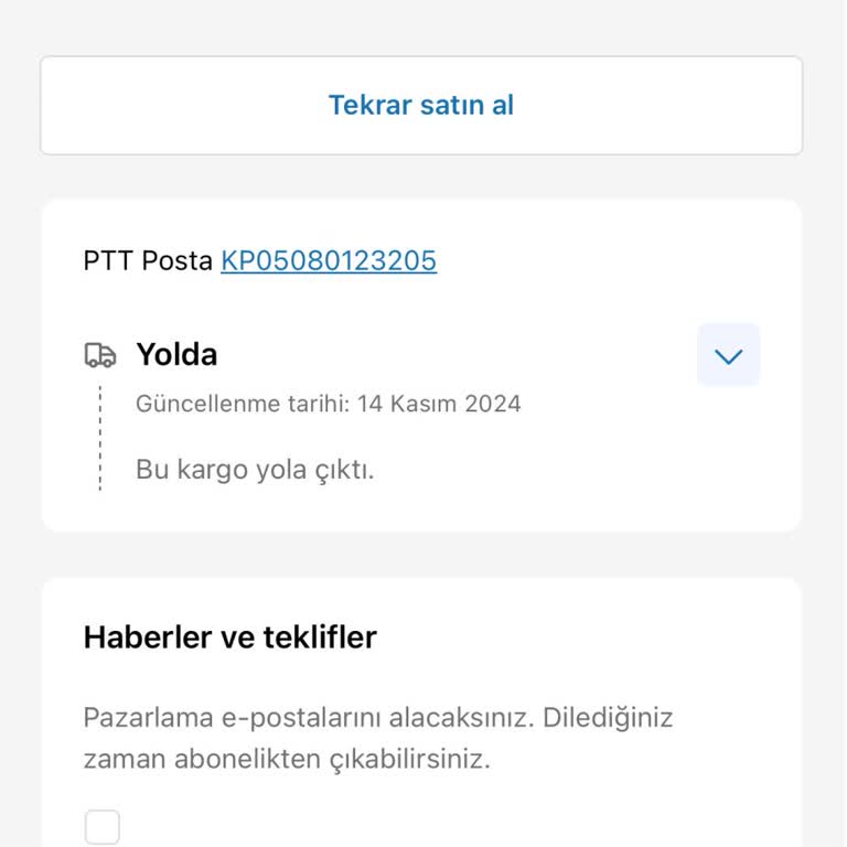 Soppeda Kargo Gecikmesi Ve İletişim Sorunu!