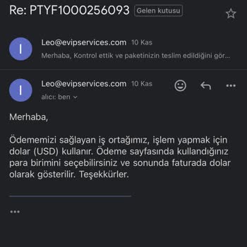 Kayıp Paket Ve Yanlış Para Çekimi Sorunu
