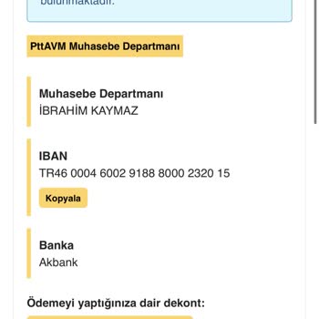 PTT Üzerinden Yaşanan Güven Sorunu