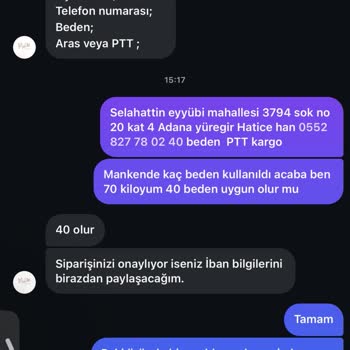 Modaayruba'da Sipariş Sonrası Kayıp Ve Engelleme