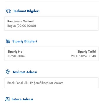 Teslimat Sorunu Ve Müşteri Memnuniyetsizliği