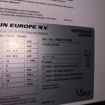 Daikin Kombi Garanti Kapsamı Ve Servis Sorunu