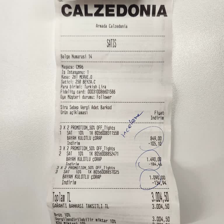 Calzedonia'da Yanlış Beden Sorunu Ve İlgisizlik