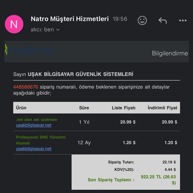 Natro Hosting Sürekli Artan Fiyatlar Ve Müşteri Memnuniyetsizliği!