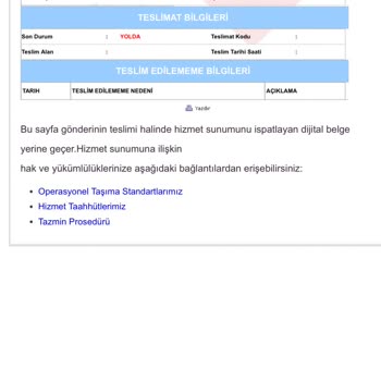 Aras Kargo'da Kaybolan Ve Hasar Gören Kargolar