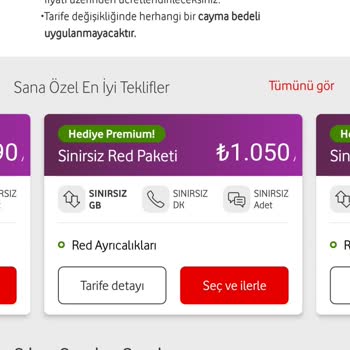 Vodafone'da Fahiş Fiyatlar Ve Ayrıcalık Eksikliği