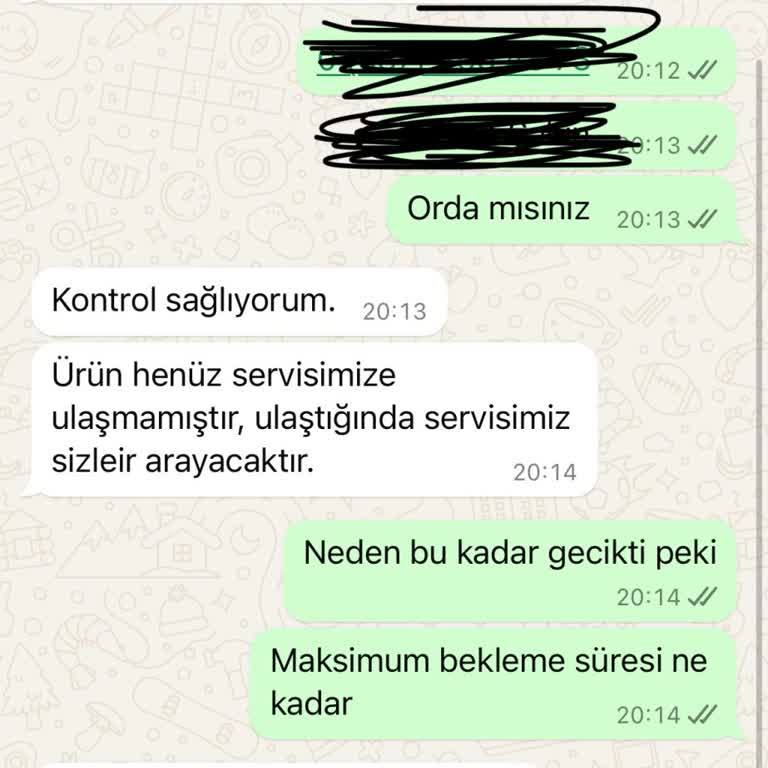 Kurutma Makinesi Arızası Ve İletişim Sorunu
