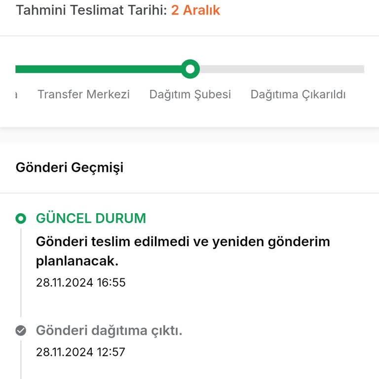 Sürat Kargo'nun Teslimat Tutarsızlığı
