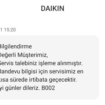 Airfel Klima Servisinden Yanıt Alınamıyor