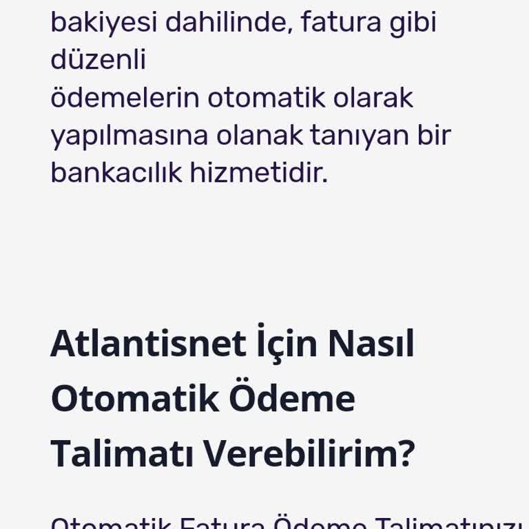 Atlantisnet Ve Akbank Otomatik Ödeme Karmaşası: Sorun Var, Çözüm Yok!