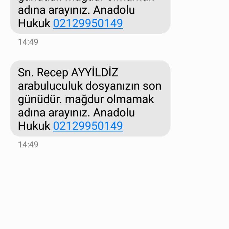 Sahte Arabuluculuk Mesajı Mağduriyeti