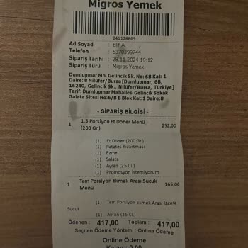Eksik Sipariş Ve İade Sorunu