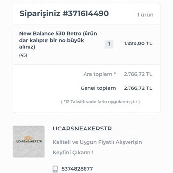 Ödeme Fiyat Farkı Ve İptal Sorunu