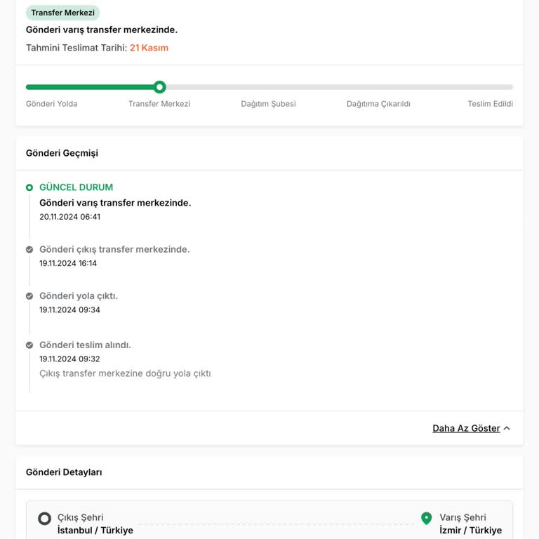 Aras Kargo İzmir Basmane Şubesi Teslimat Sorunu Ve Gecikmeler