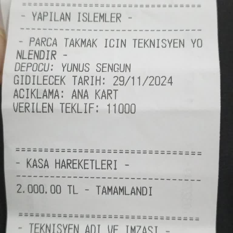 Siemens Buzdolabı Servisinde Kapora Sorunu