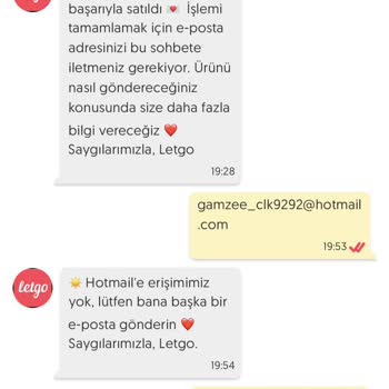 Letgo'da Şüpheli Mesaj Ve Güvenlik Endişesi