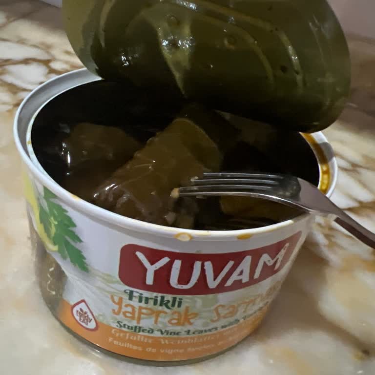 Aşırı Tuzlu Konserve Sarma Hayal Kırıklığı