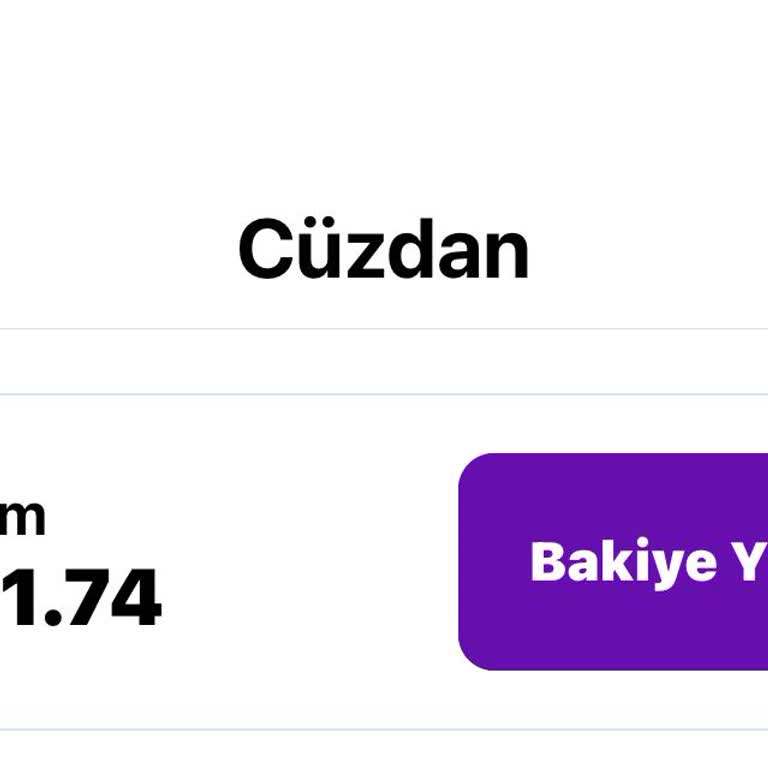 Wee Scooter Cüzdan Bakiyemi Çekemiyorum!