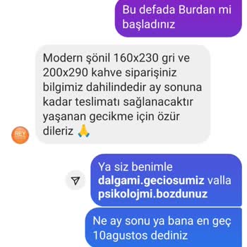 Halı Siparişi Sorunu Ve Müşteri Mağduriyeti