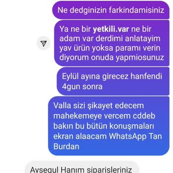 Halı Siparişi Sorunu Ve Müşteri Mağduriyeti