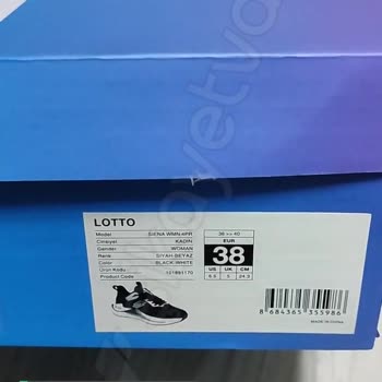 FLO Lotto Marka Defolu Spor Ayakkabı!
