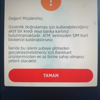 Ziraat Bankası Sim Kart Blokesi Çıkmazı