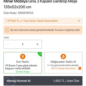 Koçtaş'tan Aldığımız Gardıropların Menteşe Sorunu Ve Yetersiz Müşteri Hizmeti